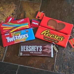 2 Reese's, 2 Twizzlers, 1 Hershey's Mini Bags with Zipper